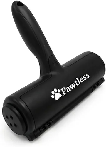 Miniatura 3 de Removedor de pelo de mascotas negro – Removedor de pelo reutilizable de perros y gatos para muebles, ropa, alfombras, interiores de coche, rodillo