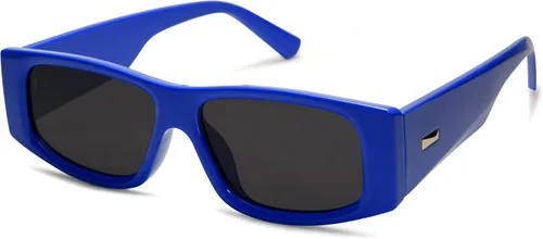 Miniatura 34 de SOJOS Gafas de sol polarizadas rectangulares Y2K de moda para mujeres y hombres, gafas de sol rave de diseñador de moda SJ2228