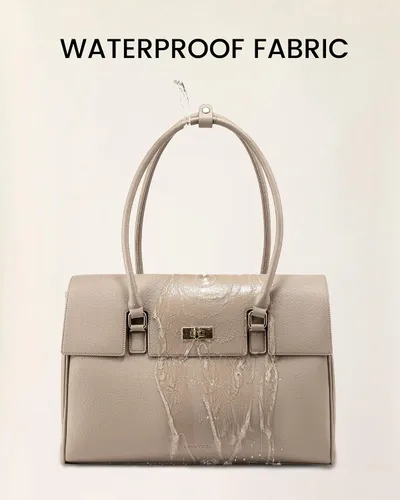 Miniatura 6 de LOVEVOOK Bolso de Mensajero para Computador Portátil para Mujeres, Bolso de Hombro Cruzado para Computador y Negocios, Profesional, Bolso de Mano