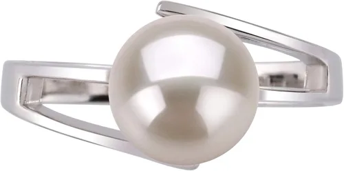 Miniatura 3 de Jenna - Anillo de perlas cultivadas de plata de ley 925 de 7 a 0.315in, color blanco