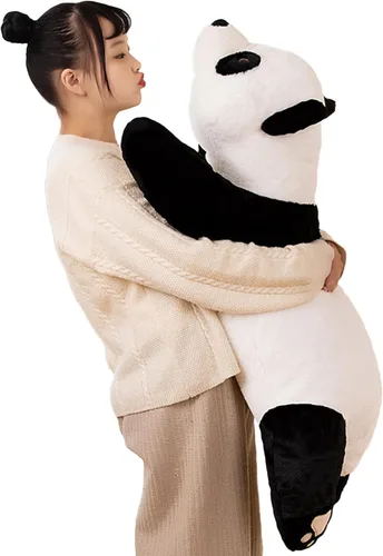 Miniatura 11 de Hronsa Animales de peluche con peso, oso con peso, lindo cojín de felpa de oso marrón para adultos, niños y niñas, 11.8 pulgadas
