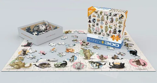 Miniatura 3 de EuroGraphics Rompecabezas de gatitos de yoga