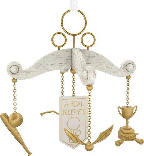 Miniatura 13 de Hallmark Keepsake Adorno navideño de Harry Potter, colección Harry Potter y la Cámara Secreta Hagrid con luz y sonido
