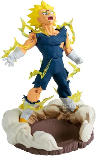 Banpresto - Dragon Ball Z - Majin Vegeta, Figura de Caja Histórica