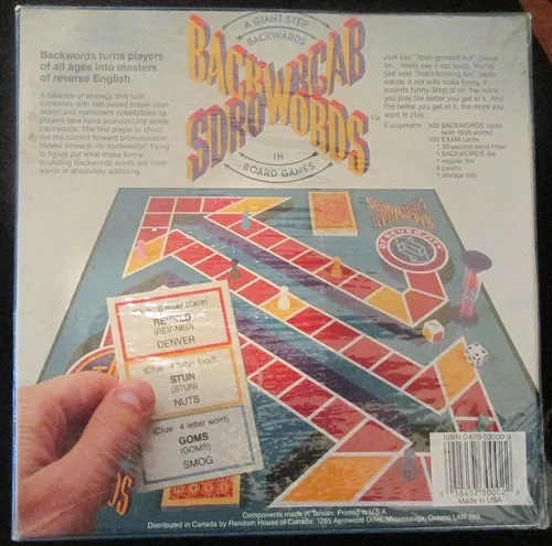 Miniatura 2 de BACKWORDS SDROWKCAB Un paso gigante hacia atrás en los juegos de mesa