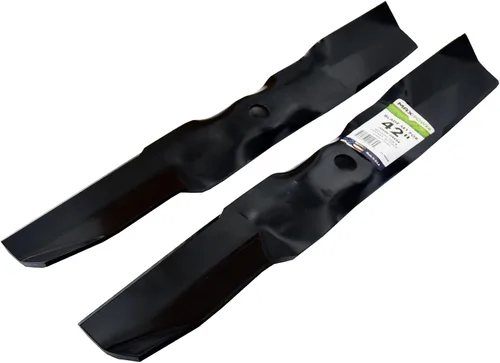 Miniatura 8 de MaxPower 561822B Juego de 2 cuchillas para muchos cortacéspedes de giro cero John Deere de 42 pulgadas. Sustituye a GY20683, M170639, UC22008