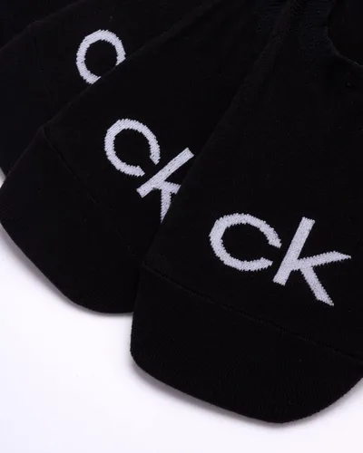 Miniatura 4 de Calvin Klein 3 pares de calcetines con logotipo de mezcla de algodón para hombre