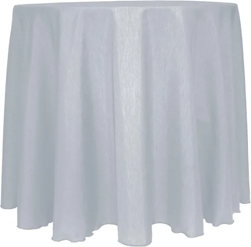Miniatura 45 de Mantel reversible de satén Shantung de Ultimate Textile Majestic 96" redondo, Satin, Paquete de 2