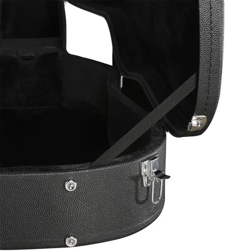 Miniatura 9 de ZeHuoGe Guitar Cases Hard Shell for Acoustic Guitars, Blakc Wooden Case for 41" Acoustic Guitar Wooden Hard Shell Case Lockable (For Acoustic Guitar)