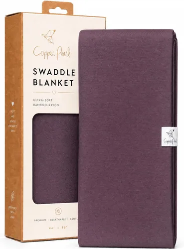 Miniatura 12 de Copper Pearl Swaddle Blankets for Newborns Soft Stretchy Receiving Blankets for Boys and Girls Large 46 x 46 Inch Baby Blankets Lightweight