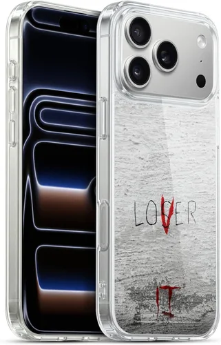Miniatura 64 de Head Case Designs Funda de gel suave con licencia oficial de la película de TI Pennywise 2 Graphics compatible con Apple iPhone 15 Pro