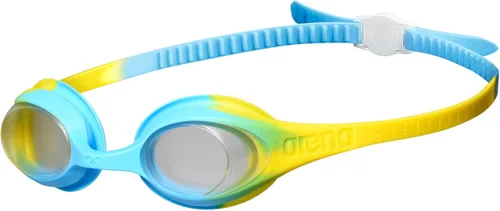 ARENA Gafas de natación unisex Spider para niños y niñas de 2 a 5 años, lente antivaho sin espejo, correa fácil de usar, gafas sin fugas