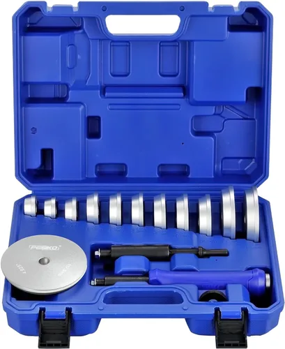 Miniatura 7 de Kit de controlador de carreras y sellos de rodamientos, 6 piezas, herramienta universal de instalación de rodamientos de rueda para rodamientos