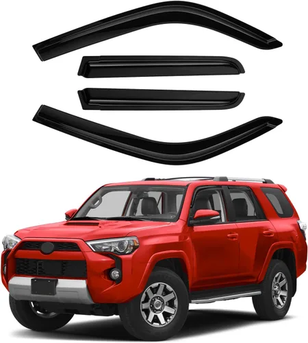 Miniatura 58 de Canvcle RAV4 Rain Guards - Window Visors for Toyota RAV4 2006-2012, Outside-Mount Tape-On Side Window Wind Deflectors for RAV4 Accessories, Vent