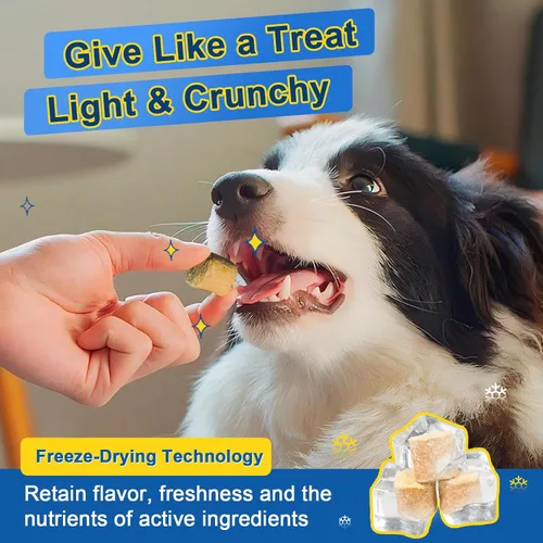 Miniatura 4 de Glucosamina para perros – Suplemento articular para perros – Condroitina, MSM, Omega-3, apoyo a la movilidad, cartílago, alivio del dolor