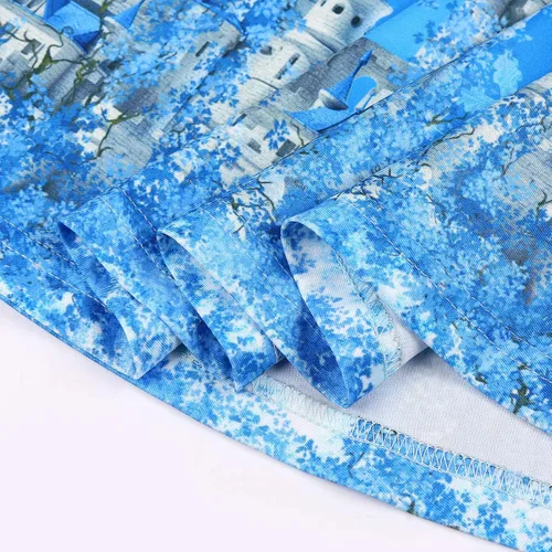 Miniatura 5 de LaBeca - Vestido sin mangas o de manga larga para niñas, vestidos casuales con diseño de unicornio o sirena para niñas pequeñas o grandes