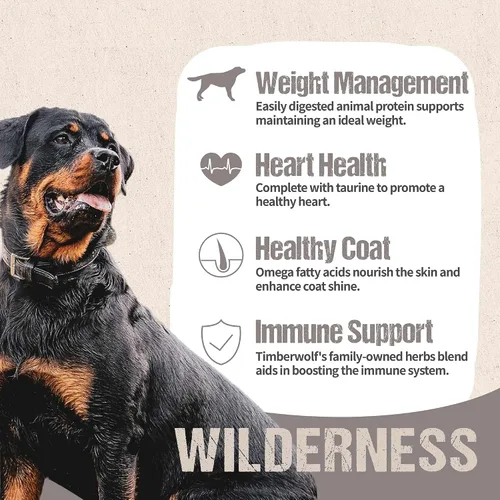 Miniatura 6 de Timberwolf Wilderness Lamb Receta Alimento seco para perros 4lb