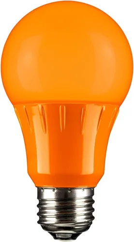 Miniatura 11 de Sunlite 80146 - Foco de luz LED de color A19, 3 W (equivalente a 25 W), base mediana E26, no regulable, certificación UL, decoración de fiestas