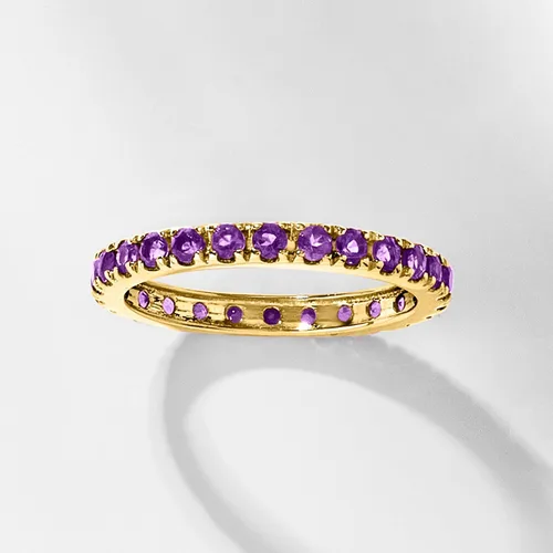 Miniatura 11 de Ross-Simons Eternity Gemstone Band in 14kt Yellow Gold
