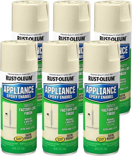 Miniatura 5 de Rust-Oleum 7881830 7881-830 Epoxi para electrodomésticos, 12 onzas, blanco (paquete de 2)