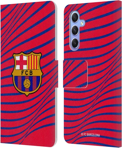 Miniatura 65 de Head Case Designs Funda de piel con licencia oficial del FC Barcelona Barca Crest Graphics para Samsung Galaxy A06 4G