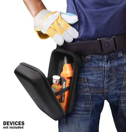 Miniatura 4 de Funda para Klein Tools 80016, ET310 AC Circuit Breaker Finder, Probador de salida GFCI integrado, receptáculo RT310 y kit de accesorios