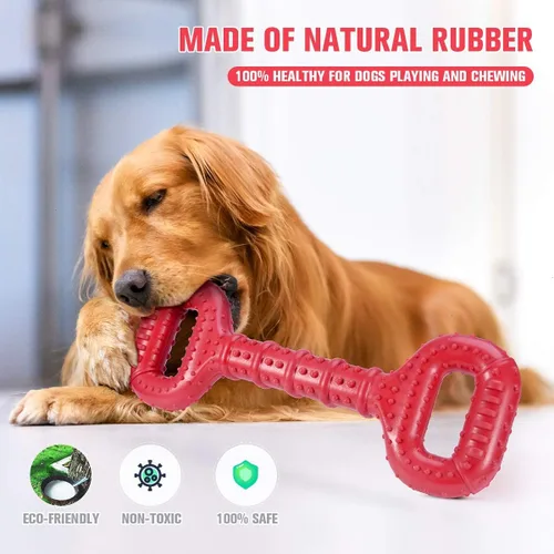 Miniatura 2 de Feeko Juguetes para Perros para Masticadores Agresivos de Raza Grande, Juguetes para Perros de 15 Pulgadas Interactivos de Larga Duración con Diseño