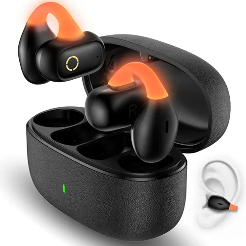 Miniatura 2 de Auriculares inalámbricos de oído abierto Clip seguro Auriculares deportivos conducción ósea Correr Auriculares Bluetooth Gaming Auriculares
