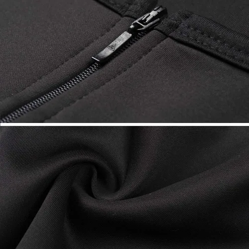 Miniatura 4 de XUJI FTM Trans - Carpeta elástica con cremallera en el pecho, transpirable, de bambú, ajustada, camiseta sin mangas
