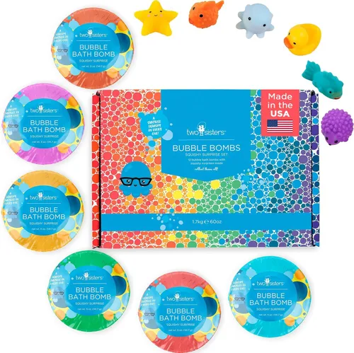 Miniatura 18 de Bombas de baño TNT Creeper para niños con juguetes sorpresa en el interior (paquete de 6) – Grandes bombas de burbujas explosivas para niños y niñas