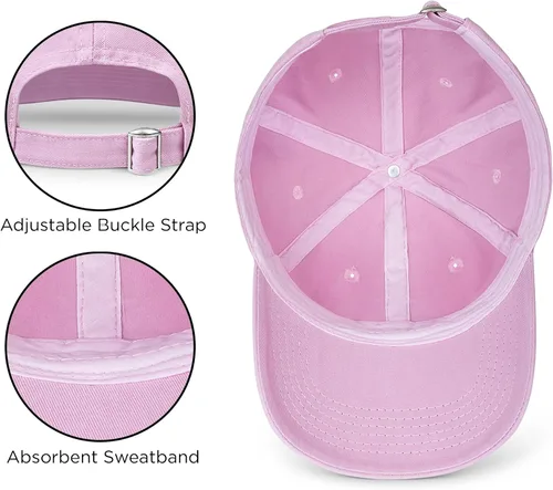 Miniatura 6 de Disney Gorra de béisbol para adultos, gorra ajustable de Minnie Mouse para papá
