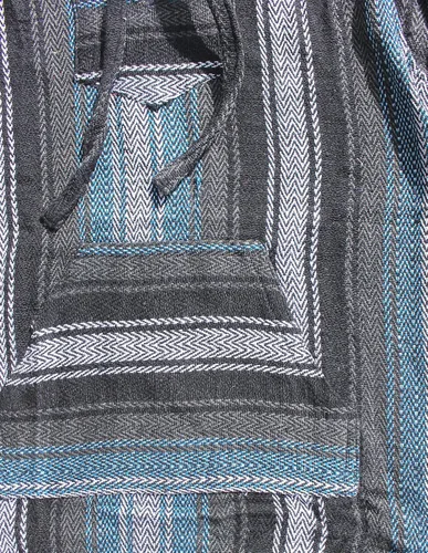 Miniatura 3 de Del Mex Sudadera con capucha Mexicana Baja Jersey Jerga Surf Poncho Droga Alfombra