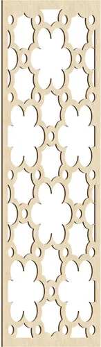 Miniatura 7 de Ekena Millwork WALW14X35X0250STGRO Southgate - Paneles de pared decorativos de madera con calado, 13 3/8 pulgadas de ancho x 34 3/8 pulgadas de rojo