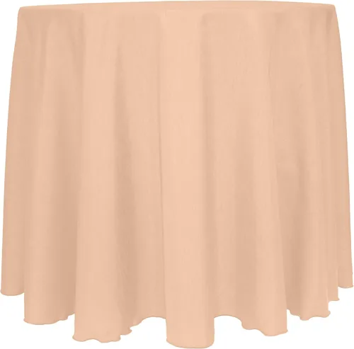 Miniatura 4 de Mantel reversible de satén Shantung de Ultimate Textile Majestic de 114" redondo, Satin, Paquete de 2