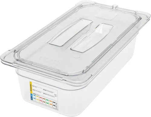Miniatura 12 de Carlisle FoodService Products Storplus Permalabel - Recipiente de almacenamiento de alimentos con etiqueta integrada para cocina y restaurante