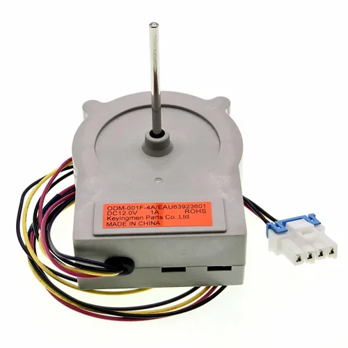 EAU63923601 ODM-001F-4A Motor del ventilador del condensador del refrigerador Motor DC apto para refrigerador LG Haier, reemplaza AP6317195