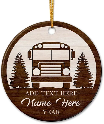 Miniatura 13 de Adorno de cerámica personalizado de asistente principal, adornos de Navidad del mejor asistente del mundo, texto personalizado, año y nombre de Papá
