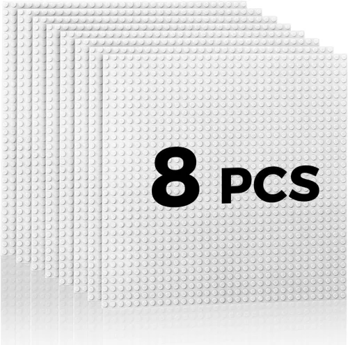 Miniatura 16 de Placas de construcción clásicas de 10 x 10 pulgadas, 100% compatibles con todas las principales marcas y mesas de actividades, plataformas creativas