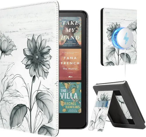Miniatura 16 de CoBak Case with Stand for Kindle Paperwhite -with Auto Sleep Wake, Card Slot, Hand Strap Feature - Fits Kindle Paperwhite 11th Generation 6.8