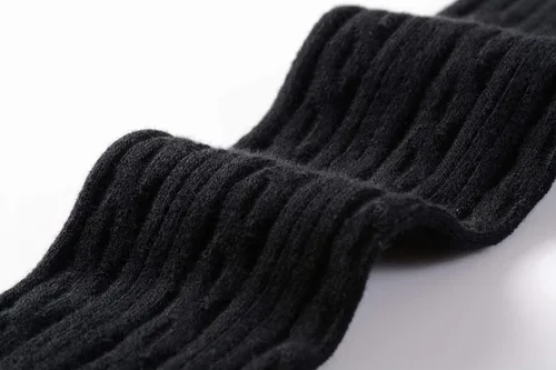 Miniatura 6 de vanberfia Medias de algodón de punto trenzado para bebés y niñas pequeñas