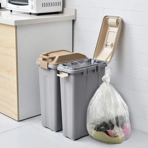 Miniatura 3 de Bolsa de basura grande transparente de 18 galones, 95