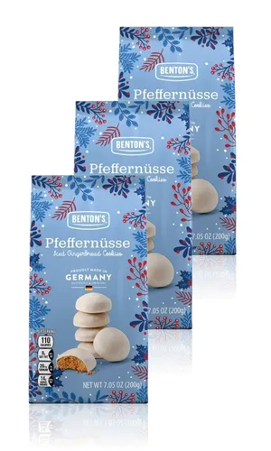 Miniatura 16 de Galletas Benton’s (paquete de 2, bastón de caramelo)