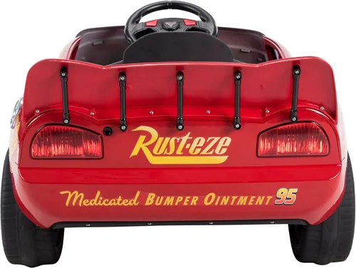 Miniatura 8 de Huffy Lightning McQueen - Auto de juguete de 6 V con faros delanteros y sonidos del motor, pedal de conducción, hasta 2.5 MPH, edades de 3 a 7 años