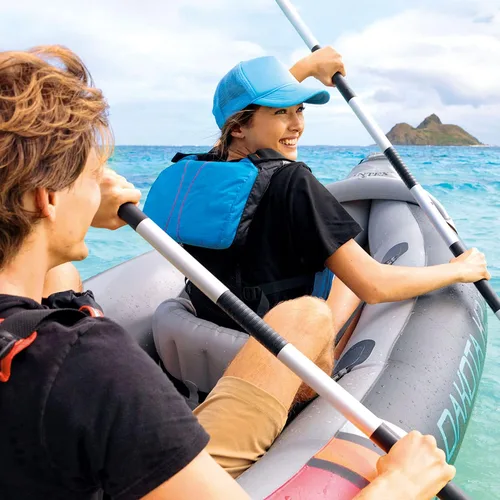 Miniatura 9 de INTEX Juego de kayak inflable para 2 personas, Dakota K2 con remos de 86 pulgadas y bomba