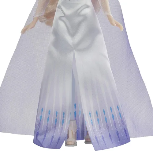 Miniatura 7 de Disney Frozen 2 - Muñeca Elsa Reina de las Nieves con vestido y calzado, largo cabello rubio, juguete para niñas a partir de los 3 años