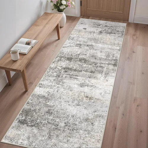 Miniatura 20 de GENIMO Alfombra antideslizante de 2 x 6 pies, lavable para pasillos de cocina, alfombras de cocina modernas abstractas, alfombra ligera de pelo bajo