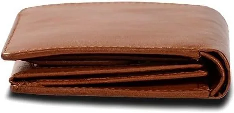 Miniatura 4 de Visconti VCN-16 Tri Fold - Billetera grande con tarjetero para identificación o pasaporte, color marrón italiano