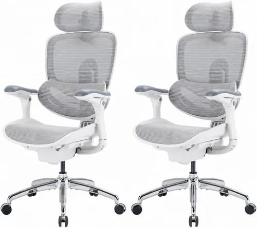 Miniatura 12 de SIHOO Doro C300 Pro V2 - Silla de oficina ergonómica sin reposapiés, soporte adaptativo de cuerpo completo, reposabrazos 8D y malla transpirable