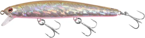 LITTMA Señuelos de pesca de surf de California Señuelos de pesca de agua salada Jerkbait Crankbait Surf Minnow 110 - Sardina metálica Super Glow y