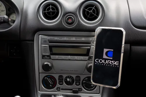 Miniatura 3 de Course Motorsports DirectFit Soporte de teléfono – Carga magnética o inalámbrica para Mazda Miata (1998-2005) Compatible con todos los teléfonos
